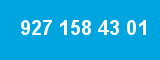 927 158 43 01